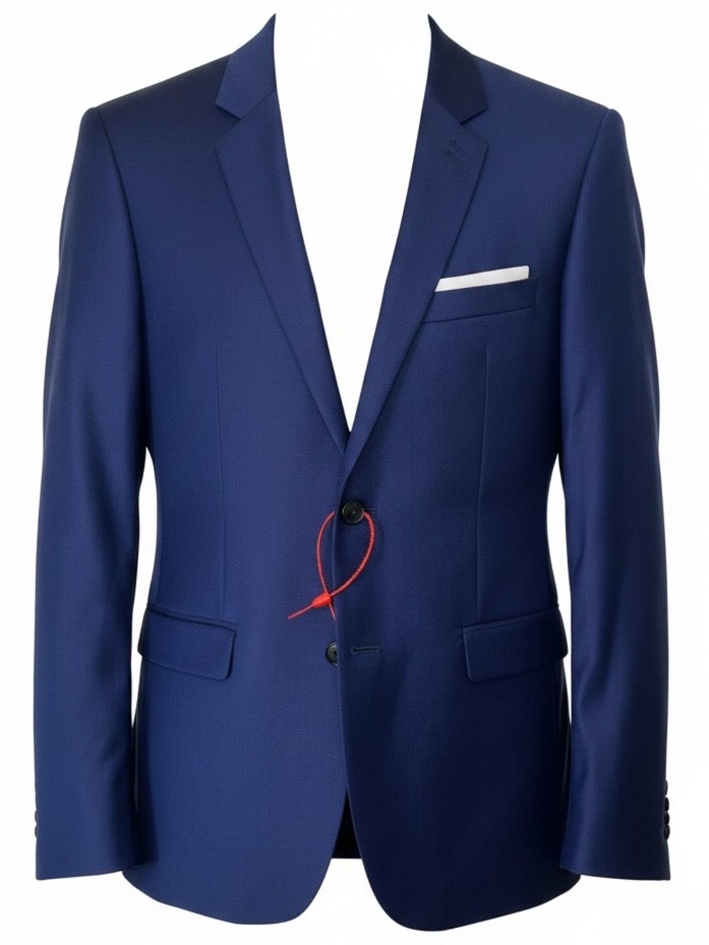 The Kooples Paris Blue Textured Wool Blazer Sport Coat FR 46 US 36 Small